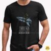 Sasquatch MG42 Machine Gun Riding Bareback On A Great White Shark Funny Shirt