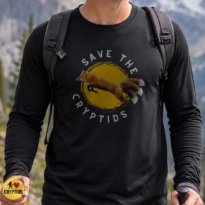 Save the Cryptids Fox Paranormal Wildlife Funny T-Shirt 7 Save the Cryptids Fox Paranormal Wildlife Funny Shirt