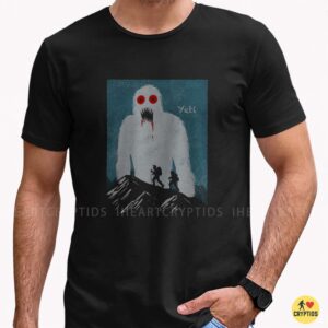 Scary Yeti Mountain Hiker Cryptid Monster T-Shirt 6 Scary Yeti Mountain Hiker Cryptid Monster Shirt