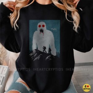 Scary Yeti Mountain Hiker Cryptid Monster T-Shirt 7 Scary Yeti Mountain Hiker Cryptid Monster Shirt