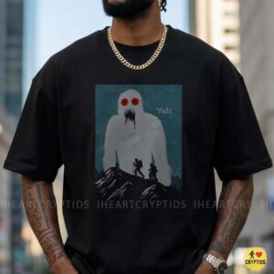 Scary Yeti Mountain Hiker Cryptid Monster T-Shirt 8 Scary Yeti Mountain Hiker Cryptid Monster Shirt