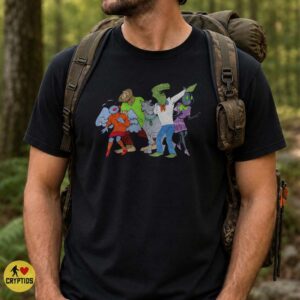 Scooby-Doo Gang as Cryptids Bigfoot Mothman Lizard Man Funny Shirt