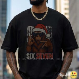Six Seven Santa Bigfoot Funny Christmas Sasquatch Meme T-Shirt 7 Six Seven Santa Bigfoot Funny Christmas Sasquatch Meme Shirt