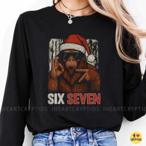 Six Seven Santa Bigfoot Funny Christmas Sasquatch Meme T-Shirt 9 Six Seven Santa Bigfoot Funny Christmas Sasquatch Meme Shirt