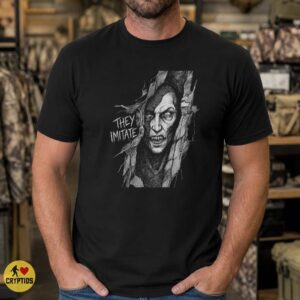 Skinwalker They Imitate Mimic Horror Dark Art Paranormal T-Shirt 7 Skinwalker They Imitate Mimic Horror Dark Art Paranormal Shirt