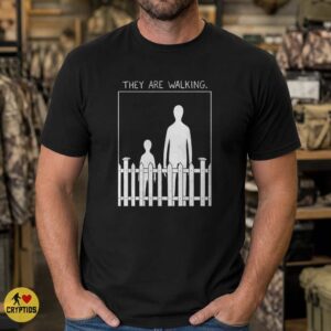 Slender Man They Are Walking Creepy Silhouette Horror Paranormal T-Shirt 6 Slender Man They Are Walking Creepy Silhouette Horror Paranormal Shirt