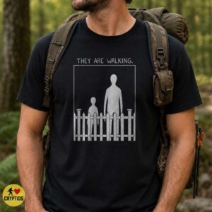 Slender Man They Are Walking Creepy Silhouette Horror Paranormal T-Shirt 7 Slender Man They Are Walking Creepy Silhouette Horror Paranormal Shirt