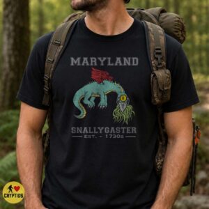 Snallygaster Maryland Cryptid Est 1730s Monster T-Shirt 7 Snallygaster Maryland Cryptid Est 1730s Monster Shirt