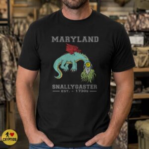 Snallygaster Maryland Cryptid Est 1730s Monster Shirt