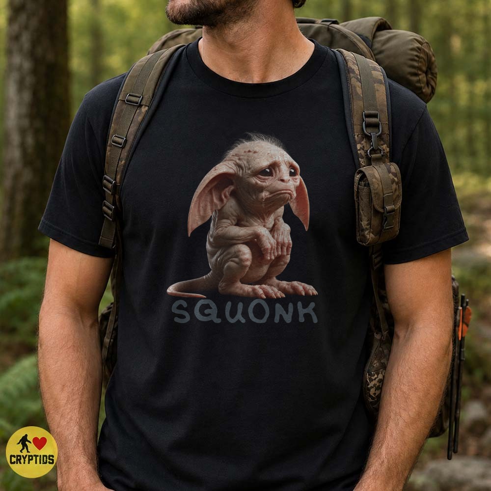 Squonk Cryptid Sad Monster Baby Yoda Vibes Pennsylvania Folklore T-Shirt 1 Squonk Cryptid Sad Monster Baby Yoda Vibes Pennsylvania Folklore Shirt