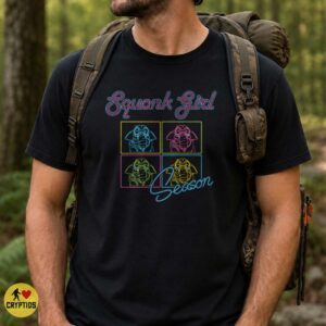 Squonk Girl Season Neon Pop Art Cryptid Pennsylvania Funny T-Shirt 5 Squonk Girl Season Neon Pop Art Cryptid Shirt