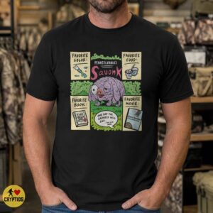 Squonk Pennsylvania Cryptid Favorite Things Funny Shirt