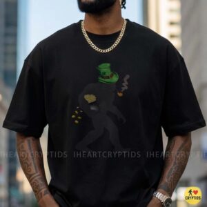 St Patricks Day Bigfoot Leprechaun Gold Sasquatch Shirt