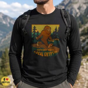 Support Your Local Cryptid Take A Hike Bigfoot T-Shirt 6 Support Your Local Cryptid Take A Hike Bigfoot Shirt