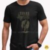 Texas Bigfoot Hunter State Map Rifle Hunting Sasquatch Gift Shirt