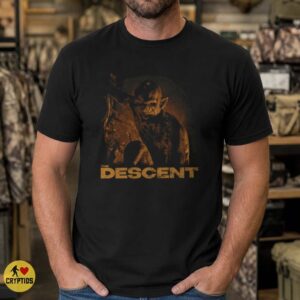 The Descent Crawler Cave Monster Horror Movie Fan Art Shirt