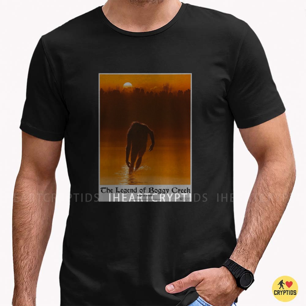 The Legend Of Boggy Creek Bigfoot Horror Classic Movie T-Shirt 3 The Legend Of Boggy Creek Bigfoot Horror Classic Movie Shirt