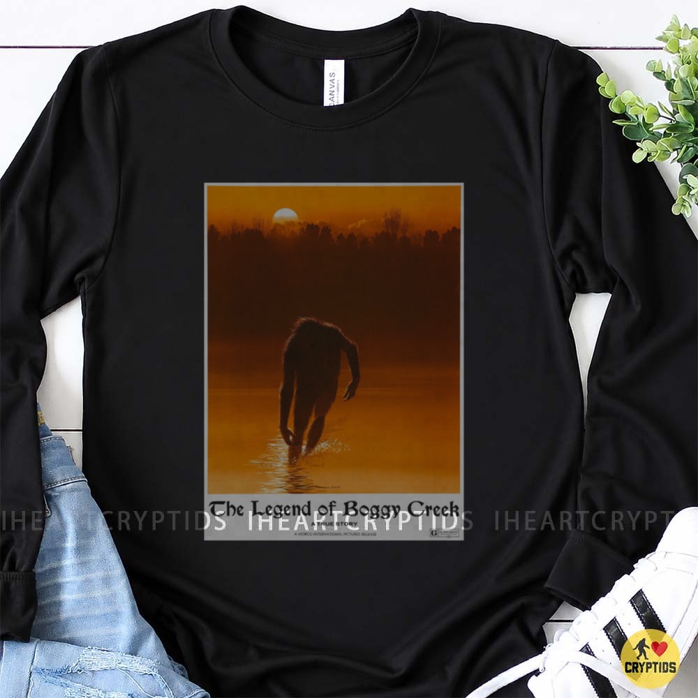 The Legend Of Boggy Creek Bigfoot Horror Classic Movie T-Shirt 4 The Legend Of Boggy Creek Bigfoot Horror Classic Movie Shirt