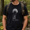 The Omen Mothman Full Moon Gothic Cryptid Shirt