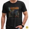 The Scream Bigfoot UFO Alien Abduction Art T-Shirt 6 The Scream Bigfoot UFO Alien Abduction Art Shirt