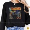 The Scream Bigfoot UFO Alien Abduction Art T-Shirt 7 The Scream Bigfoot UFO Alien Abduction Art Shirt