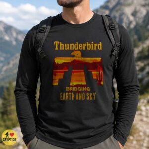 Thunderbird Native American Cryptid Bridging Earth And Sky Desert Southwest Shirt