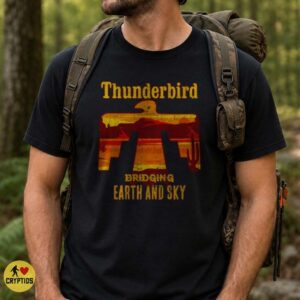 Thunderbird Native American Cryptid Bridging Earth And Sky Desert Southwest Shirt
