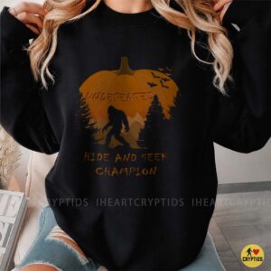 Undefeated Hide And Seek Champion Bigfoot Halloween T-Shirt 6 Undefeated Hide And Seek Champion Bigfoot Halloween Shirt