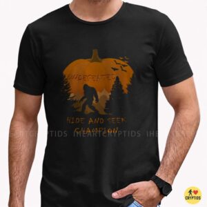 Undefeated Hide And Seek Champion Bigfoot Halloween T-Shirt 7 Undefeated Hide And Seek Champion Bigfoot Halloween Shirt