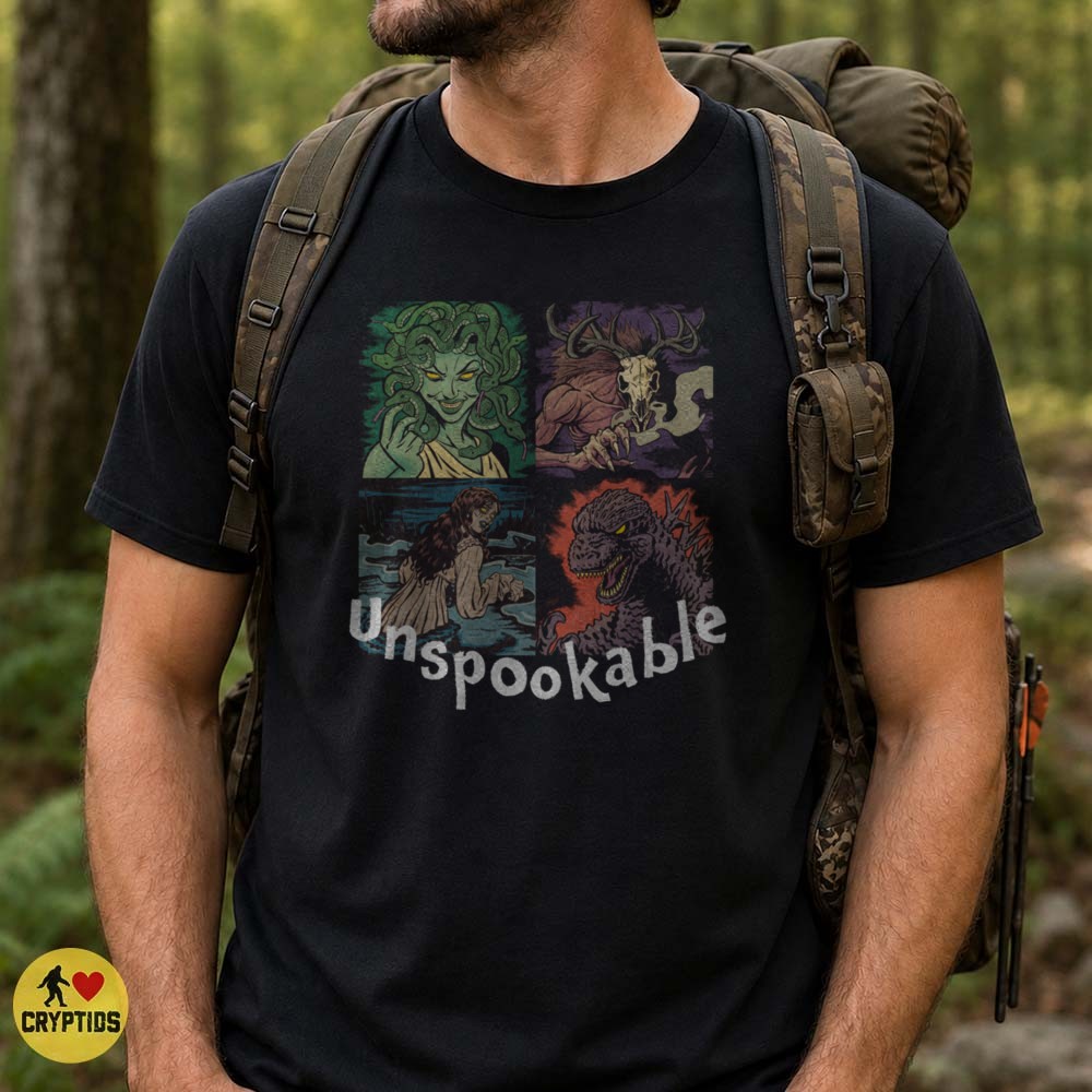 Unspookable Medusa Wendigo La Llorona Godzilla Monster Mash Halloween T-Shirt 3 Unspookable Medusa Wendigo La Llorona Godzilla Monster Mash Halloween Shirt
