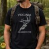 Virginia Headhunter Deer Skull Antlers Hunter Outdoors State Pride Shirt