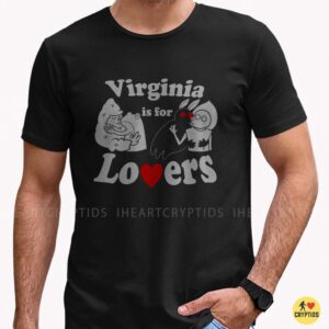 Virginia Is For Lovers Bigfoot Mothman Funny Shirt