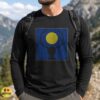 Wendigo Antler Silhouette Full Moon Dark Folk Minimalist Shirt