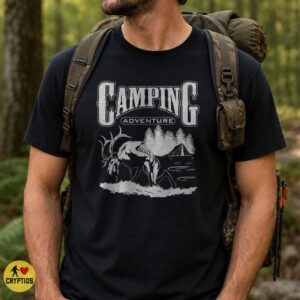 Wendigo Camping Adventure Cryptid Horror Forest Tent T-Shirt 5 Wendigo Camping Adventure Cryptid Horror Forest Tent Shirt
