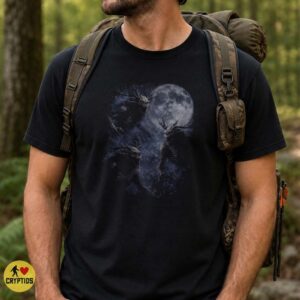 Wendigo Three Moon Dark Fantasy Horror Antler Skull Cryptid T-Shirt 5 Wendigo Three Moon Dark Fantasy Horror Antler Skull Cryptid Shirt