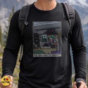 X-Files Office I Want To Believe Do You Think I'm Spooky Paranormal T-Shirt 7 X-Files Office I Want To Believe Do You Think I'm Spooky Paranormal Shirt