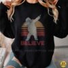 Yeti Dabbing Believe Retro Sunset Abominable Snowman Funny T-Shirt 7 Yeti Dabbing Believe Retro Sunset Abominable Snowman Funny Shirt