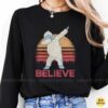 Yeti Dabbing Believe Retro Sunset Abominable Snowman Funny T-Shirt 9 Yeti Dabbing Believe Retro Sunset Abominable Snowman Funny Shirt
