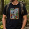 Yeti Fun in the Snow Abominable Snowman Retro Horror Kids Shirt