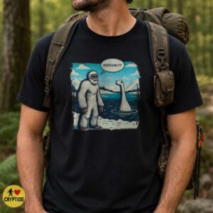 Yeti Seriously Loch Ness Monster Funny Cryptid Shirt
