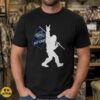 Beloit Sky Carp Bigfoot Rock & Roll Flag Shirt