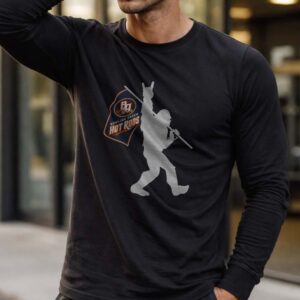 Bowling Green Hot Rods Bigfoot Rock Hand Flag Shirt