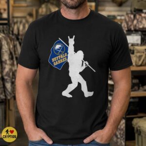 Buffalo Sabres Bigfoot Rock On Shirt