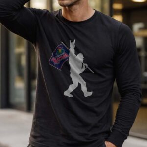 Cedar Rapids Kernels Bigfoot Flag Shirt