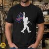 Cedar Rapids Kernels Bigfoot Flag Shirt