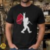 Central Missouri Mules Bigfoot Rock & Roll T-Shirt, UCM Alumni Fan Gift 5 Central Missouri Mules Bigfoot Rock & Roll Shirt