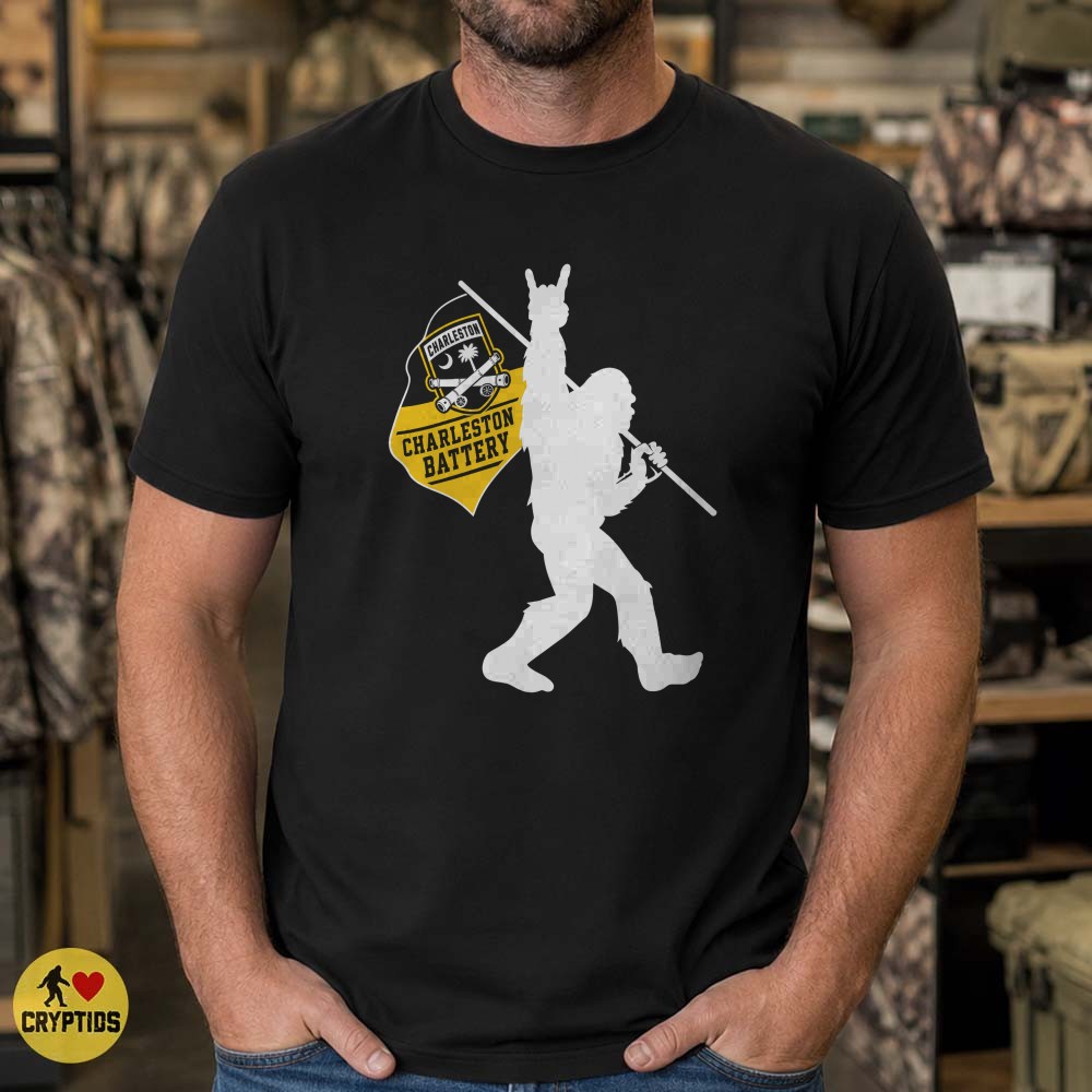 Charleston Battery Bigfoot Rock & Roll T-Shirt, Soccer Supporter Gift 3 Charleston Battery Bigfoot Rock & Roll Shirt