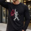 Dayton Flyers Bigfoot Rock Hand Flag T-Shirt, UD Alumni Fan Gift 4 Dayton Flyers Bigfoot Rock Hand Flag Shirt