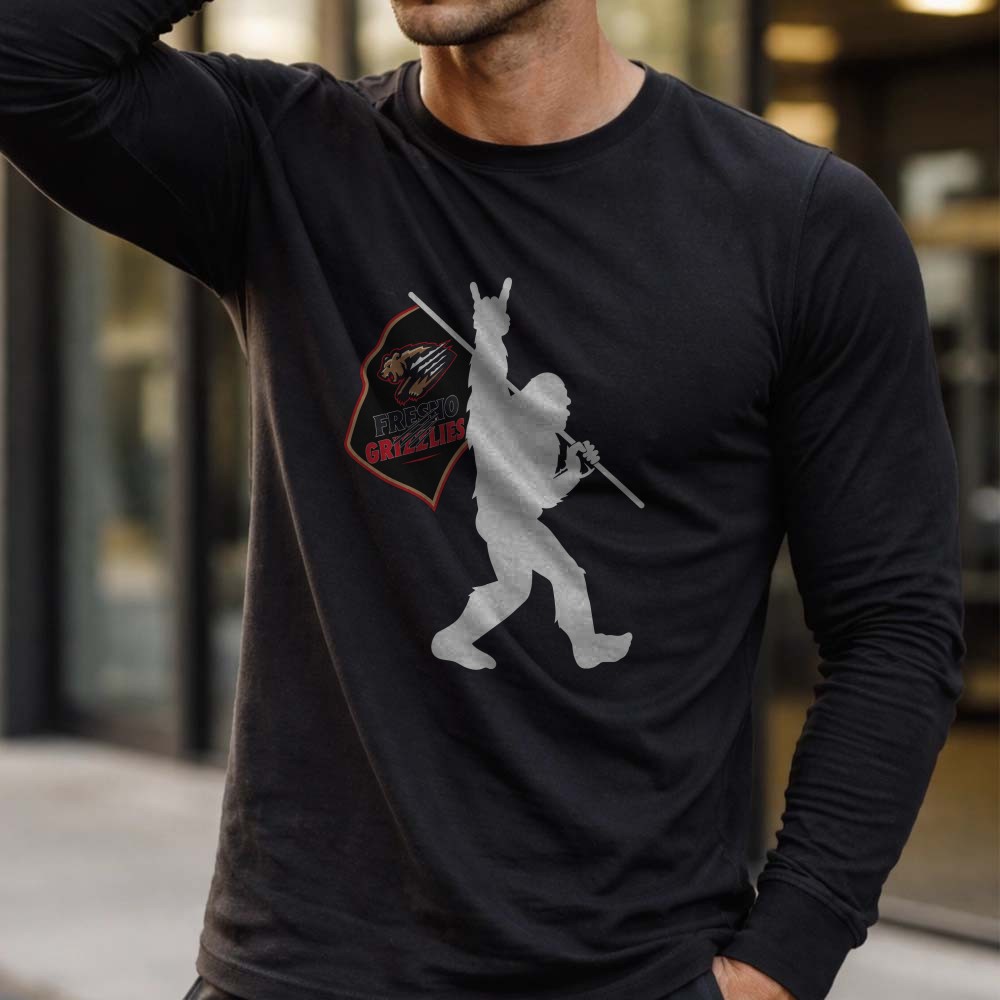 Fresno Grizzlies Bigfoot Rock & Roll T-Shirt, Baseball Fan Gift 3 Fresno Grizzlies Bigfoot Rock & Roll Shirt