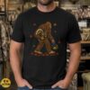 Iowa Hawkeyes Bigfoot Thanksgiving T-Shirt, Turkey College Football Fan Gift 7 Iowa Hawkeyes Bigfoot Thanksgiving Shirt